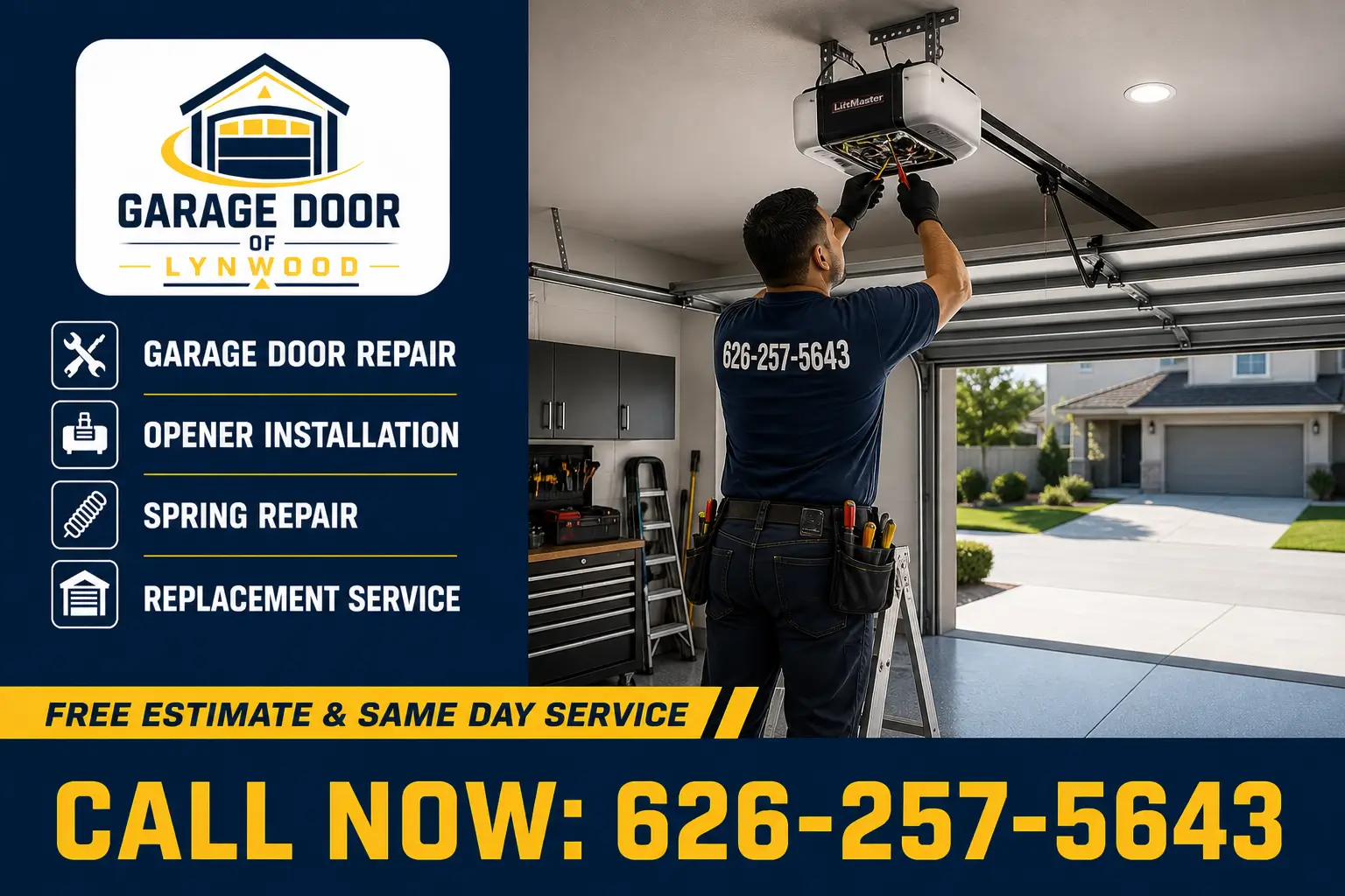 Garage Door of Lynwood CA | Repair and Installation